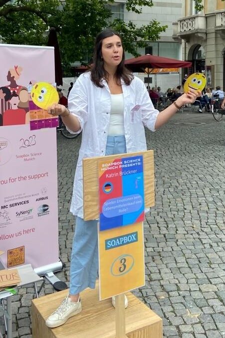 Vortrag bei „Soapbox Sience“ in München